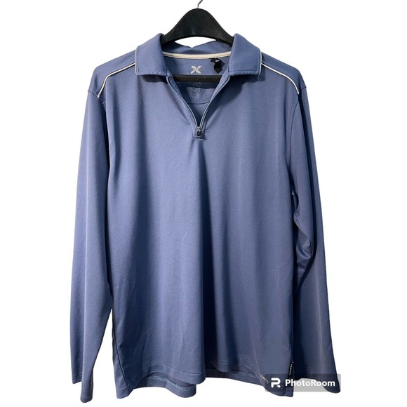 Callaway Other - Callaway X Series Blue Lightweight 1/4 Zip Long Sleeve Size L